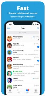 Telegram app pre IOS a Android